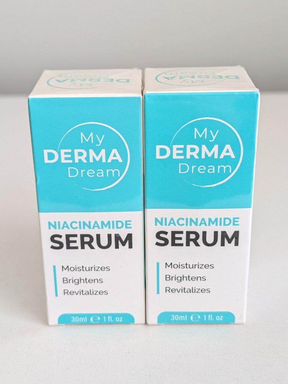 My Derma Dream Niacinamide Serum Moisturizers 1 oz Exp 6/2026 SEALED Lot of 2